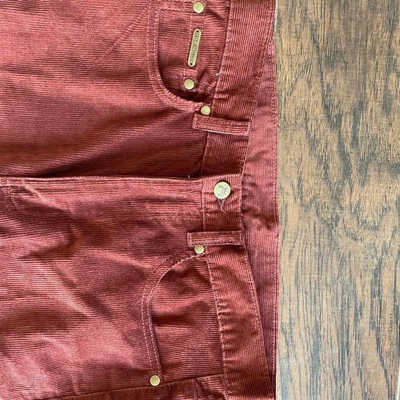 Burgundy Peter Christian County Corduroy Pants sz sz 32 X 30 - Picture 2 of 5